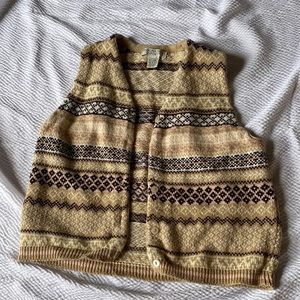 Knit vest